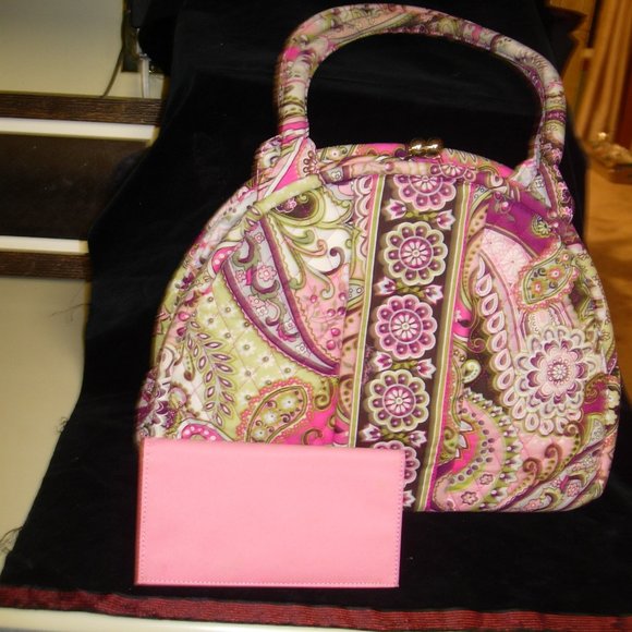 Pink Checkbook Cover from Bradford Exchange, NEW - Picture 2 of 2